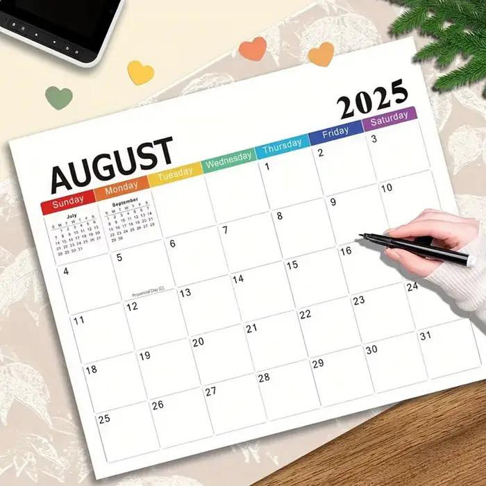 Calendrier familial de réfrigérateur magnétique 2026