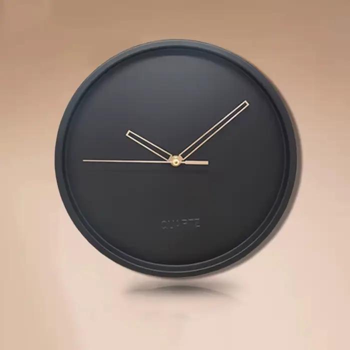 Horloge Murale 3D en Métal au Design Moderne Silays euse