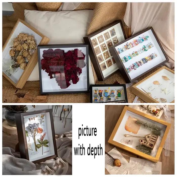 Cadres photo en bois 3D