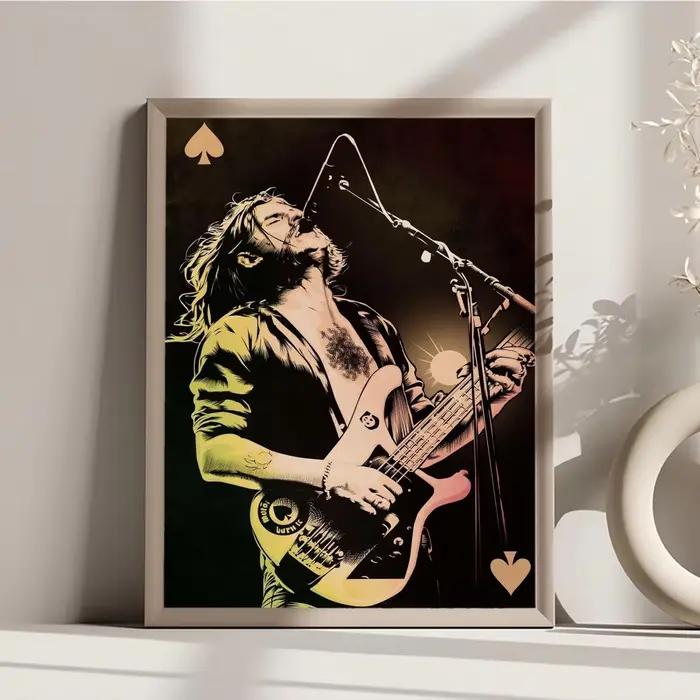 Affiche de Chanteur L-Lemmy-Kilmister