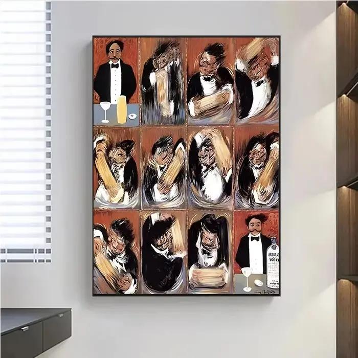 Affiche murale imprimée The Making of The Perfect Martini Guy Buffet