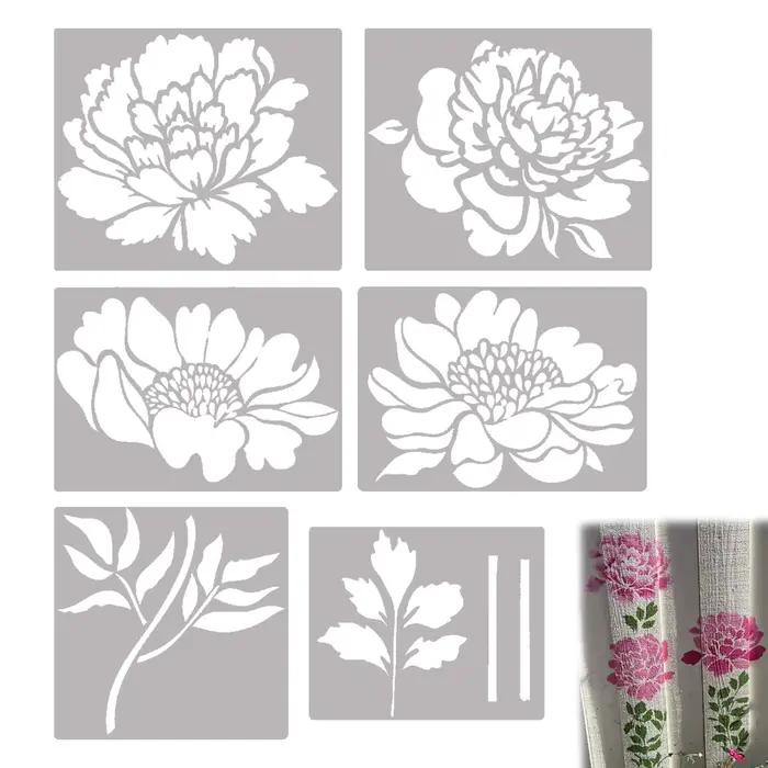 Grand modèle de fleur de clôture de jardin