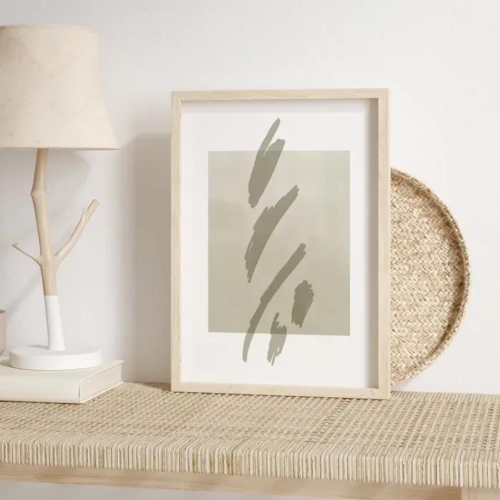 Impressions d'art populaire abstrait minimaliste