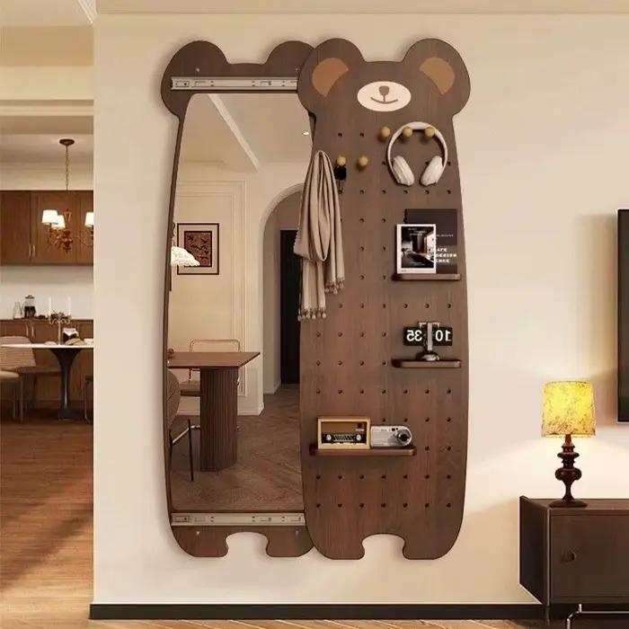 Présentoirs flexibles miroir Luxe moderne dortoir créatif