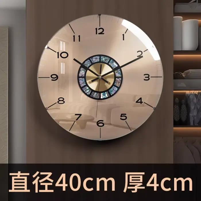 Design horloges murales de luxe aiguille moderne intérieur minimaliste horloge silencieux élégant Reloj numérique Pared meubles décoration