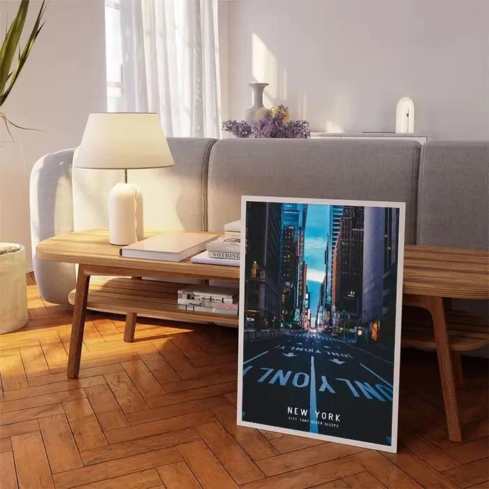 Affiches de paysage de ville de voyage de New York