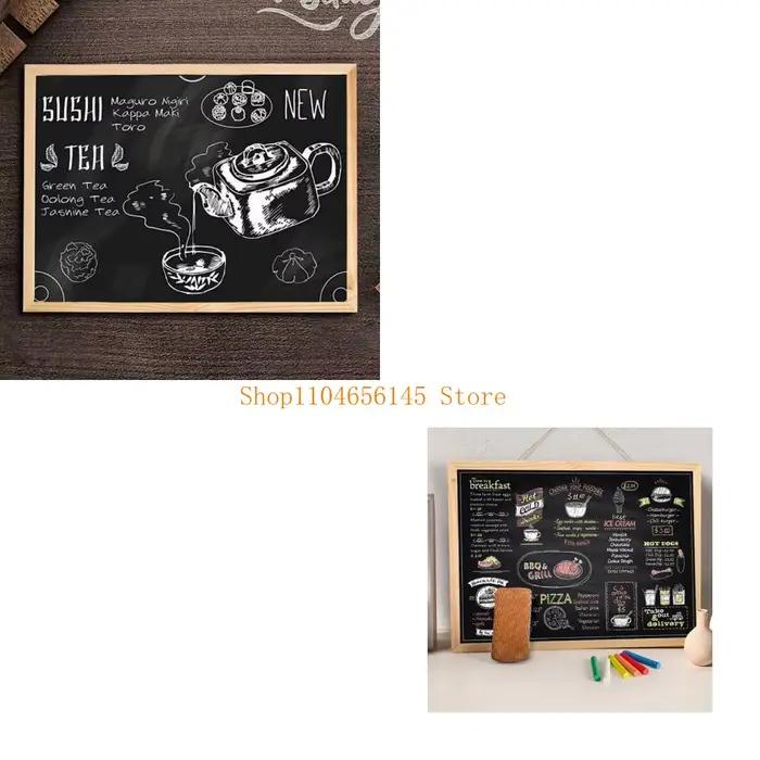 5ASD Smallboard Chalkboard multifonctionnel Tableau messages suspendu