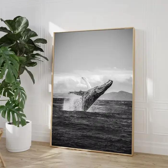 Affiches d'art de créatures marines
