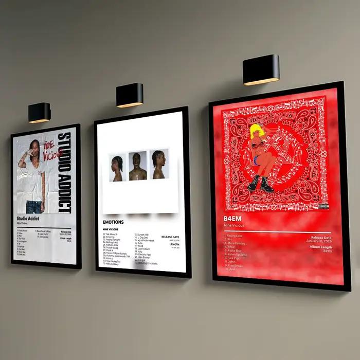 Affiche décorative murale N-Nine Vicious