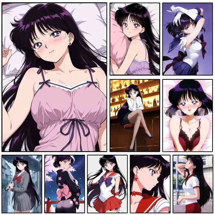 Affiche murale de dessin animé JP S-Sailor Mars, décoration artistique pour le bureau, le salon, décoration de maison unique, image