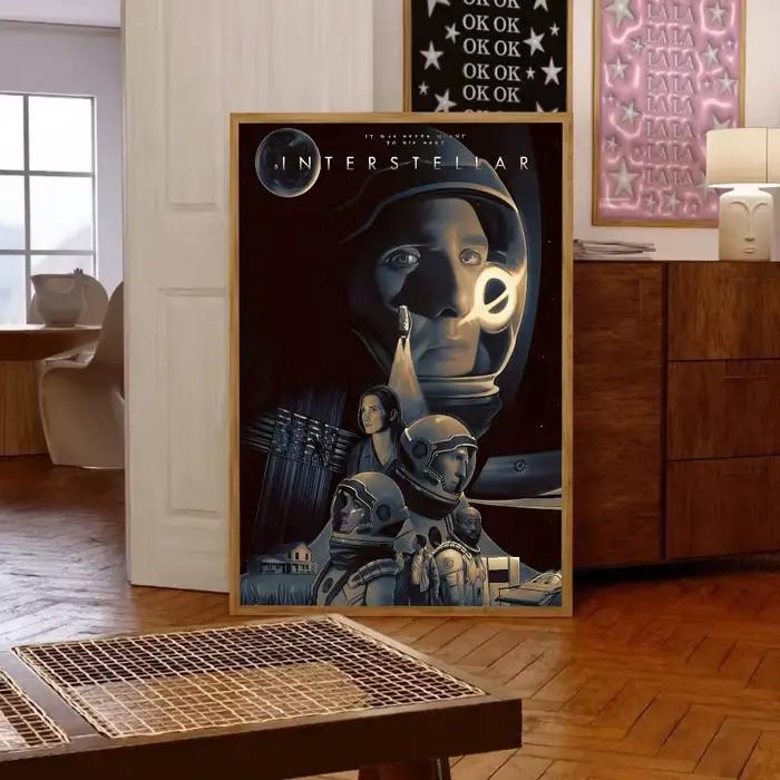 Affiche d'art murale classique du film I-Interstellar