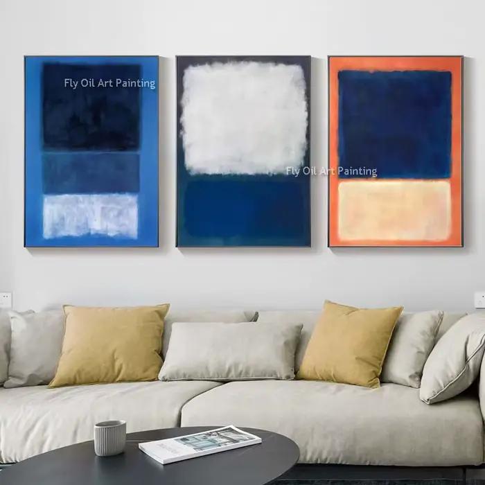 Rothko-Peinture à l'huile sur toile