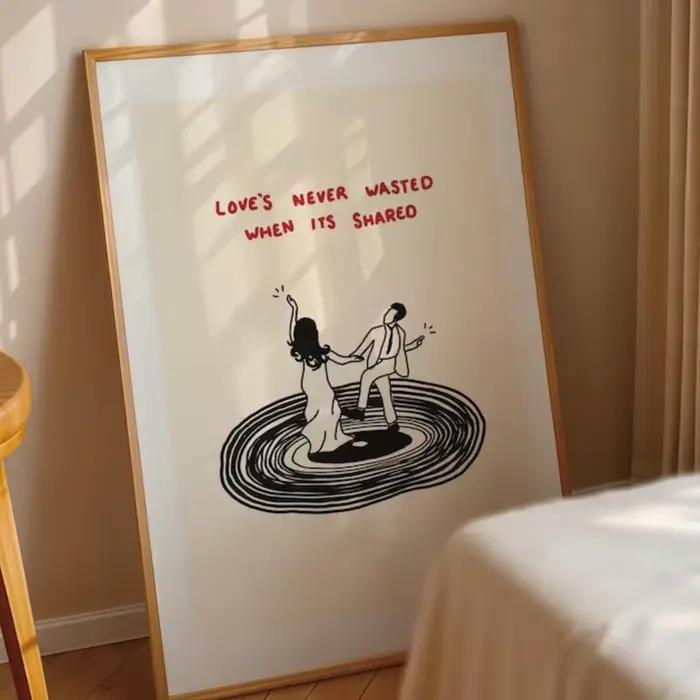 L'amour n'est jamais gaspillé quand il est partagé