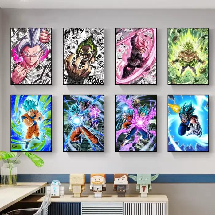 Poster d'anime Dragon Ball Super Saiyan