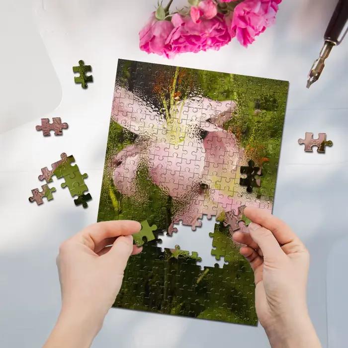 Puzzle photo personnalisé avec photo de paysage