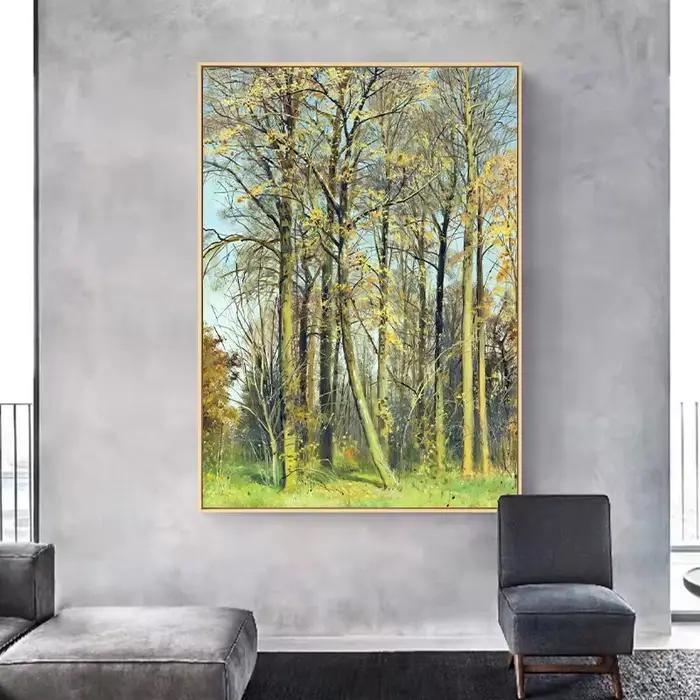 Affiches d'Art de Paysage de Célèbre Peintre Russe Ivan Shishkin