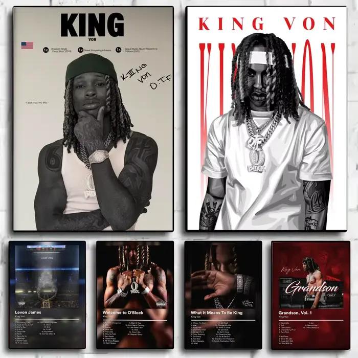 Affiche du rappeur K-King Von