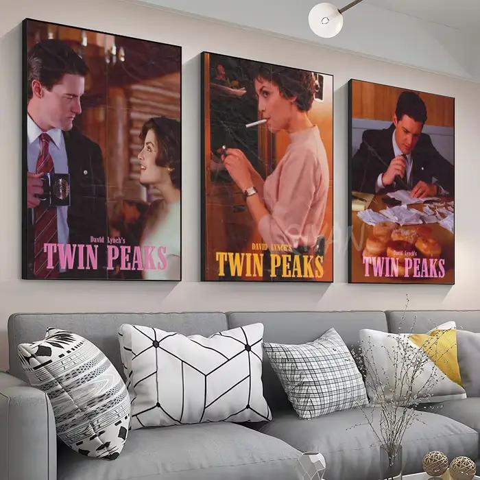 Affiche de spectacles de la série télévisée Twin Peaks