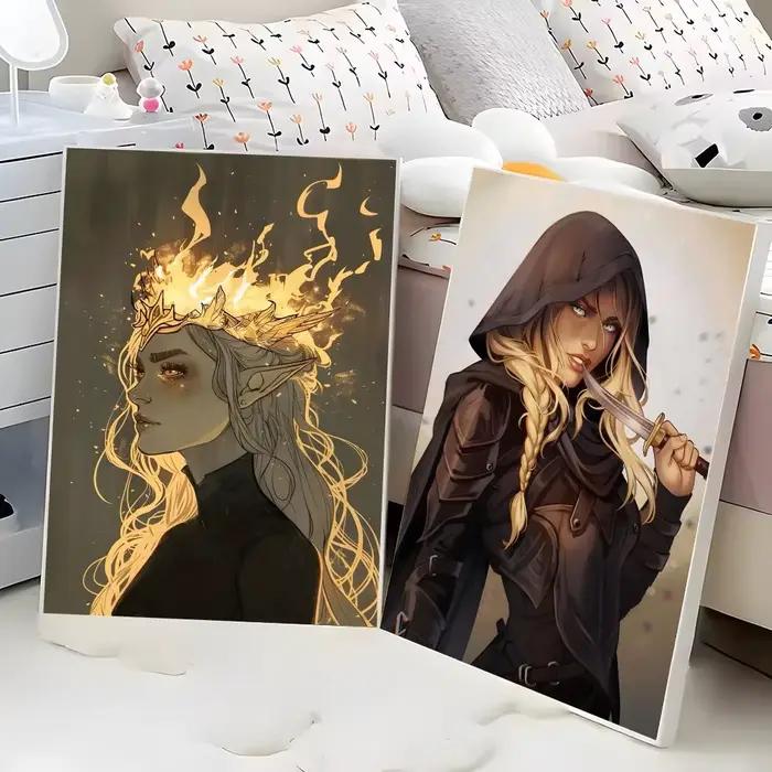 Nouvelle toile murale en verre T-throne