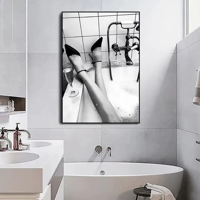 Toile de peinture imprimée pour femme