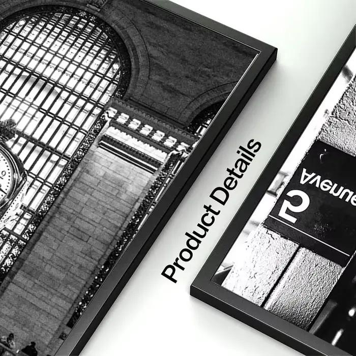 Tableau de New York en noir et blanc