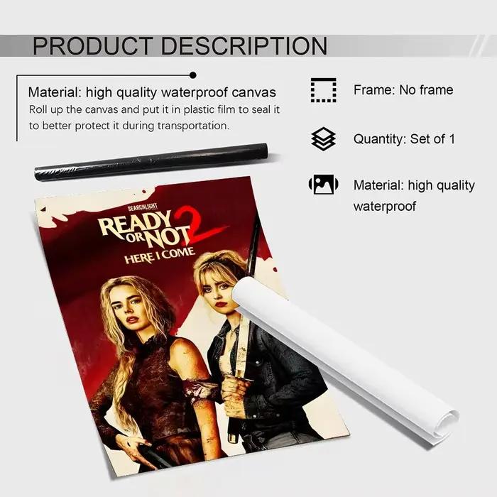 Affiches d'art graffiti du film R-Ready or Not