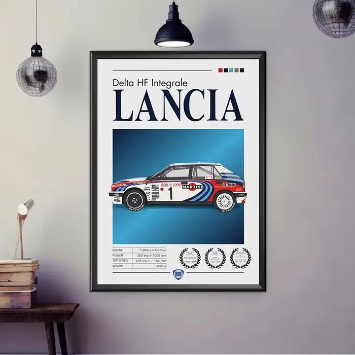 Affiche de la campagne des légendes du rallye