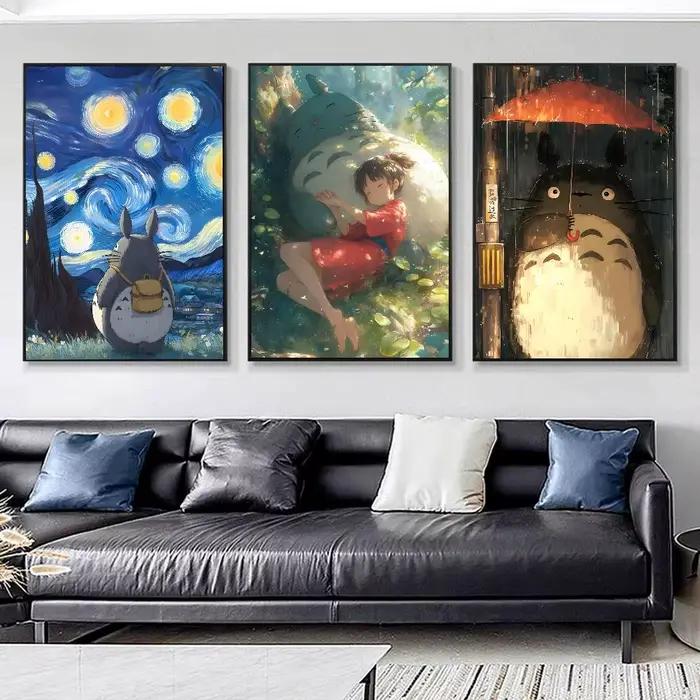 Affiches Anime T-Totoro