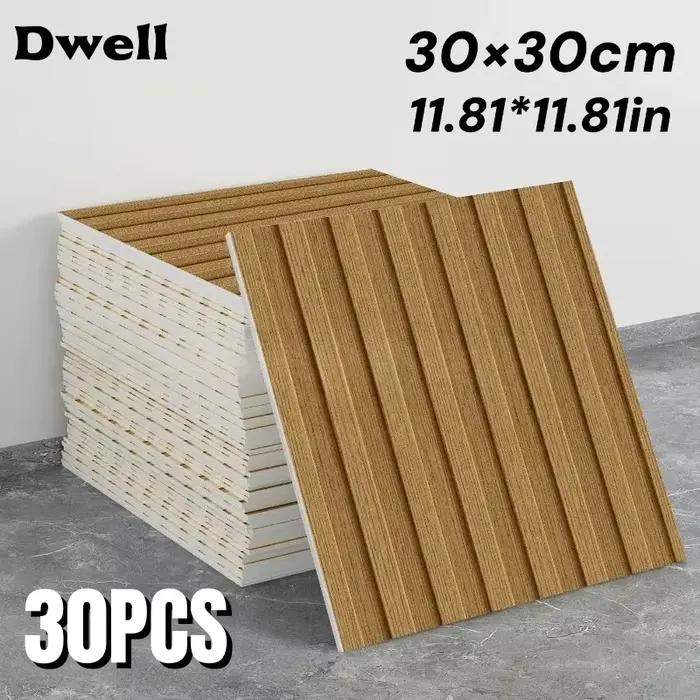 Panneaux muraux autocollants 30x30cm pour plafond