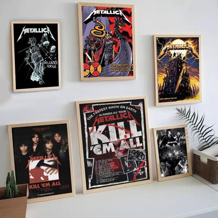 M-METALLICA Band – impressions et affiches de bonne qualité