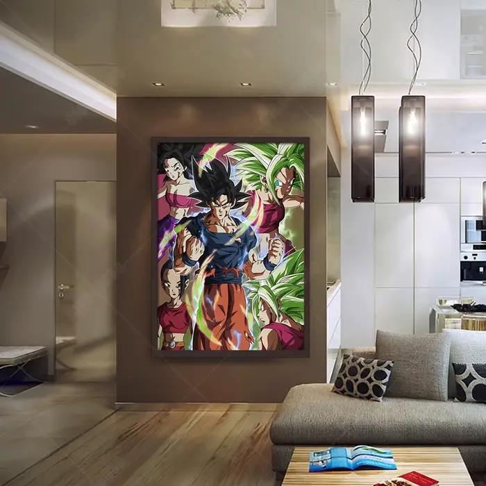 Affiche de dessin animé japonais Dragon Ball Z