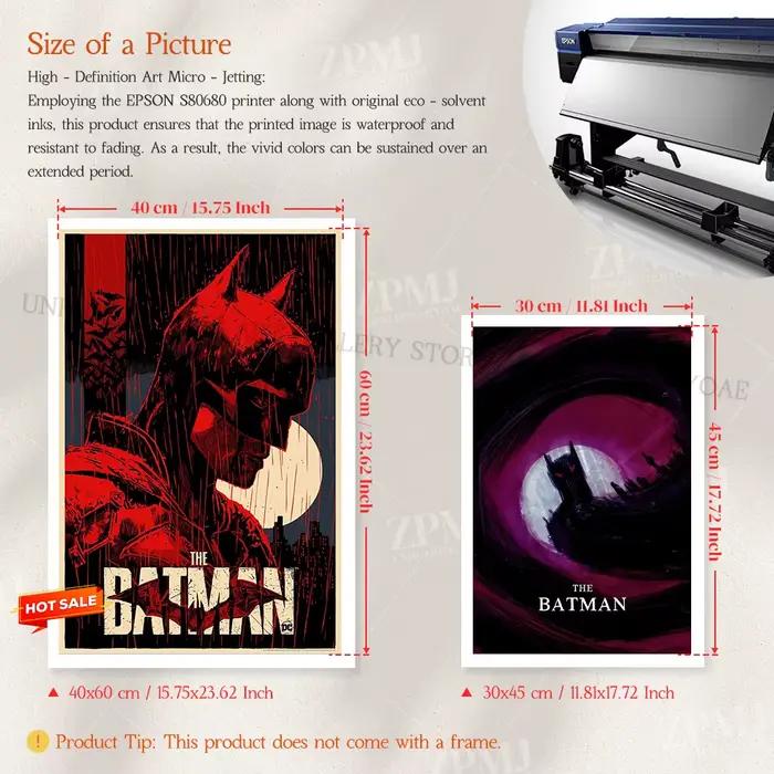 Film Batman VS Superman toile peinture décor à la maison photos Justice League imprimé affiche salon mur Art sans cadre Mural