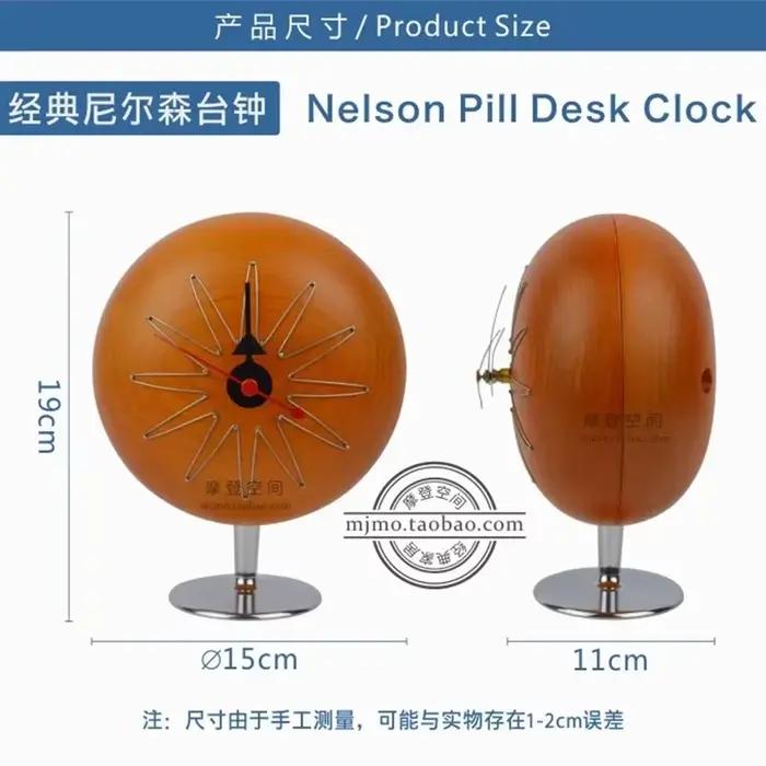 Accessoires de luxe horloges de Table décoration nordique salon horloge de bureau silencieuse Design minimaliste décor à la maison Cloches