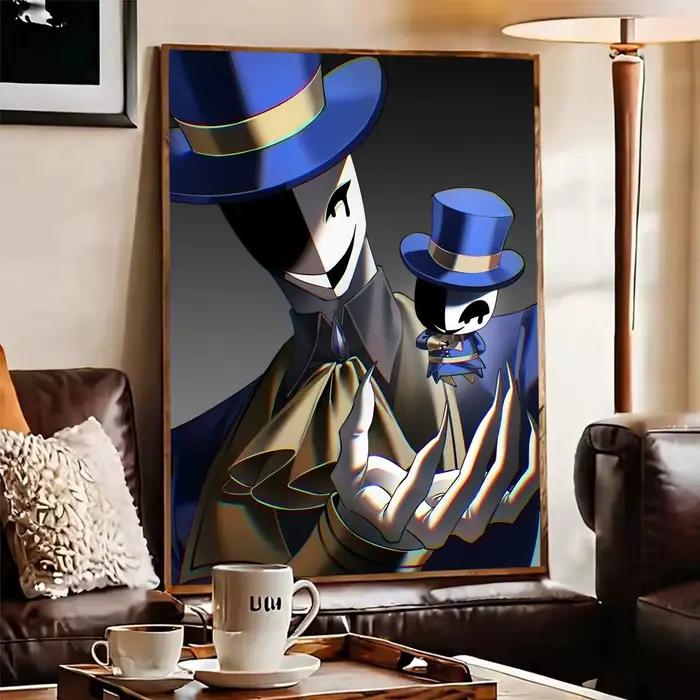 Affiche murale autocollante imperméable Game The Freak C-Circus, décoration murale pour la maison et le bar, décoration murale autocollante pour la chambre