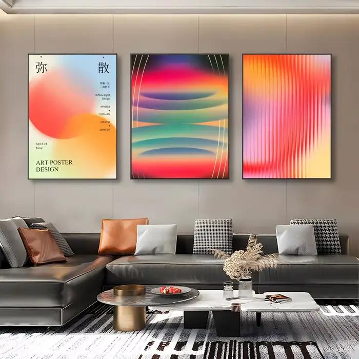 Affiche d'art esthétique Aura Gradient