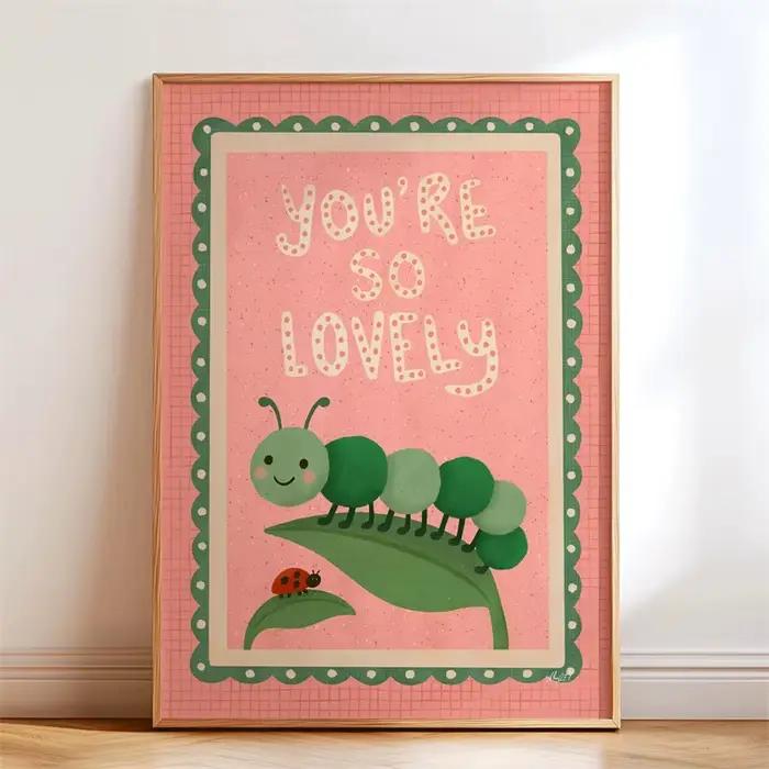 Affiches sur le thème des animaux pour chambre de bébé : impressions d'animaux élégantes et ludiques