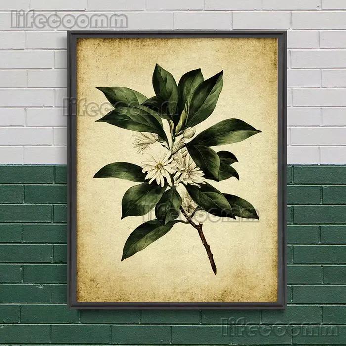 Peinture sur toile d'art mural vintage