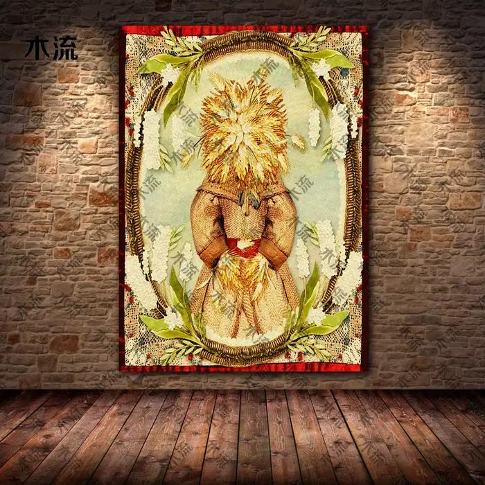 Peinture sur toile d'art mural gothique