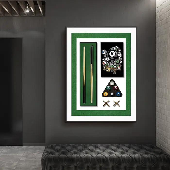 Convient aux peintures décoratives pour salles de billard