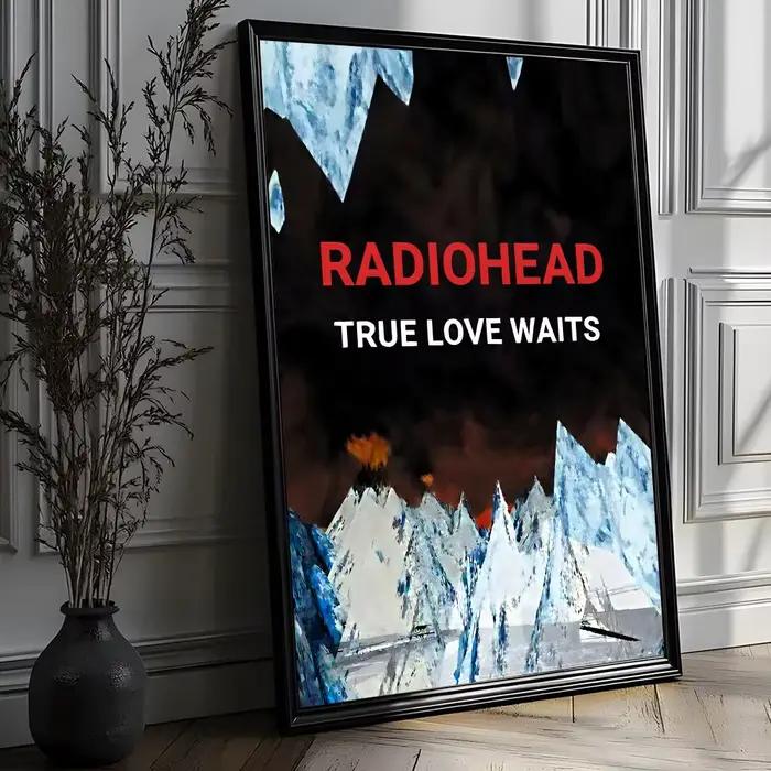 Affiche arc-en-ciel de la groupe R-Radiohead