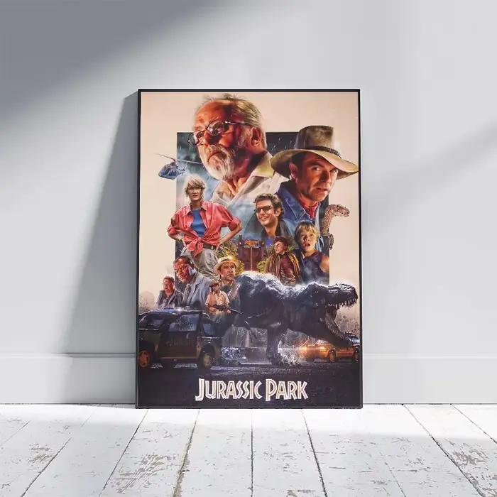 Affiches de films classiques vintage Jurassic Park
