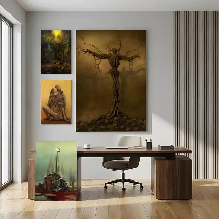 Affiche d'art Z-Zdzislaw Beksinskis