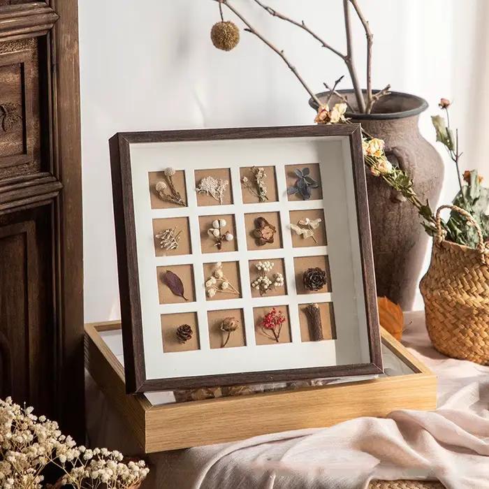 Cadres photo en bois 3D