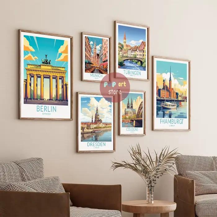 Affiche de Voyage sur Toile de Berlin