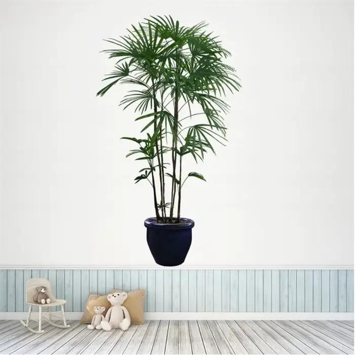 Autocollants muraux de Simulation de plantes en pot de verdure