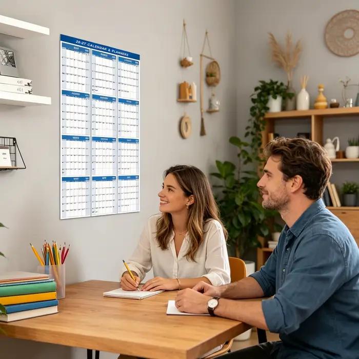 Calendrier mural annuel