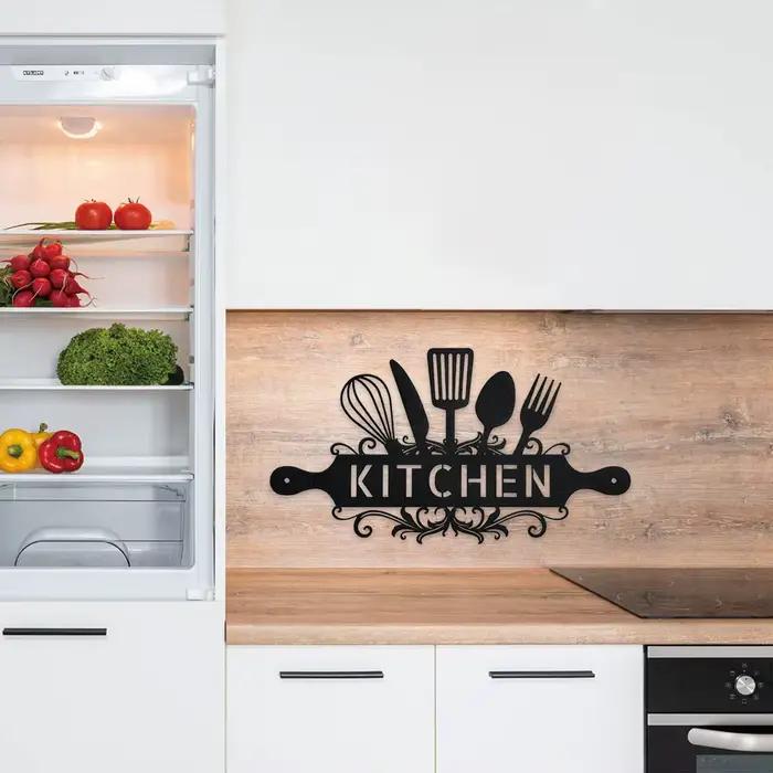 Décoration murale rustique pour cuisine de ferme