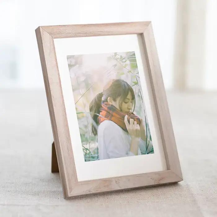 Cadre photo en bois pour murs