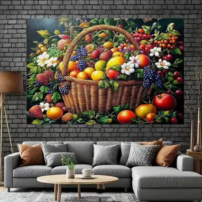 Fond de photographie sur le thème des fruits et légumes