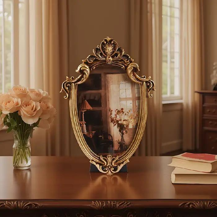 1 pièce, cadre photo décoratif à motif de dentelle classique européen